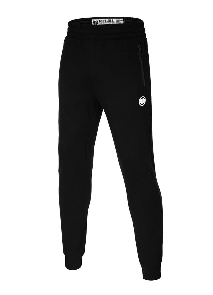 Pitbull Hatton pantaloni tuta uomo regular fit con zip