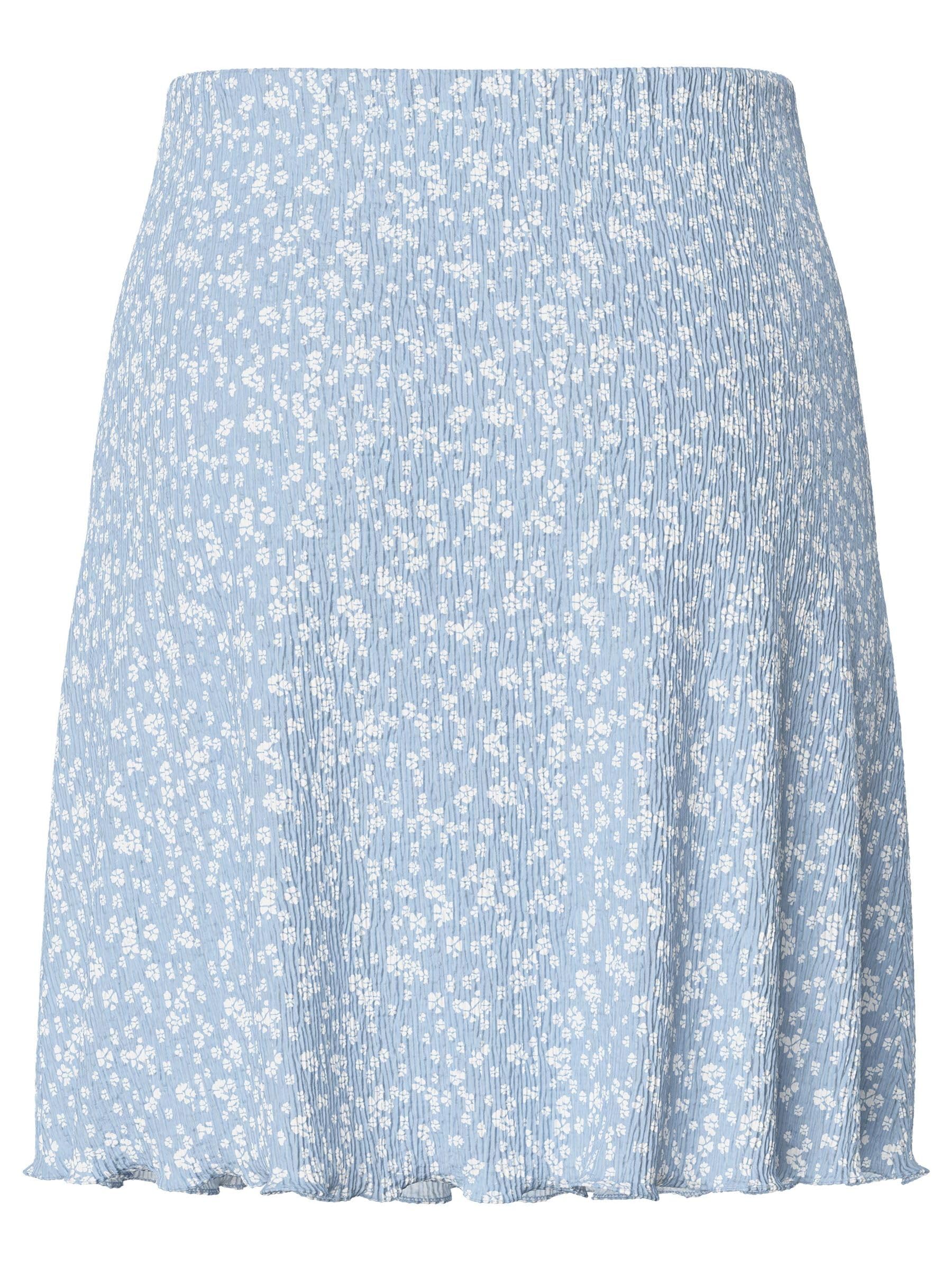 PIECES Pcflora HW Short gonna blu XS vestibilità comoda