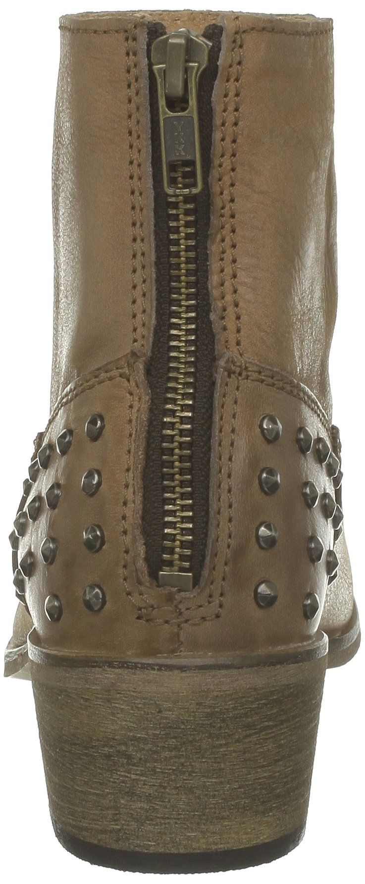 Pieces Ditte Leather Boot stivali donna cognac