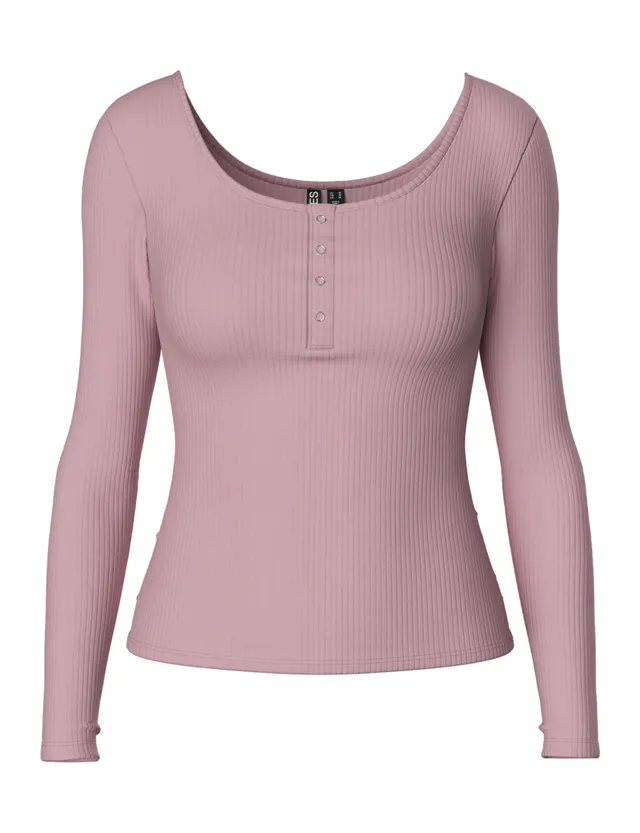 PIECES Pckitte LS Top Noos BC Top Donna XL manica lunga