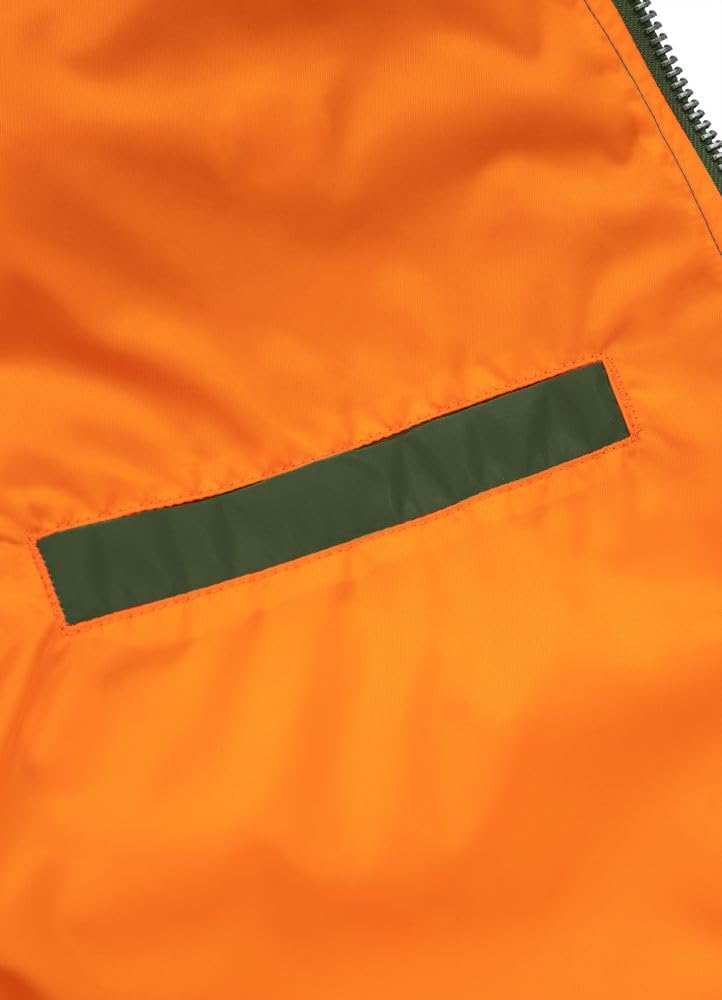 Pitbull Flyers Bomber giacca uomo nylon arancione