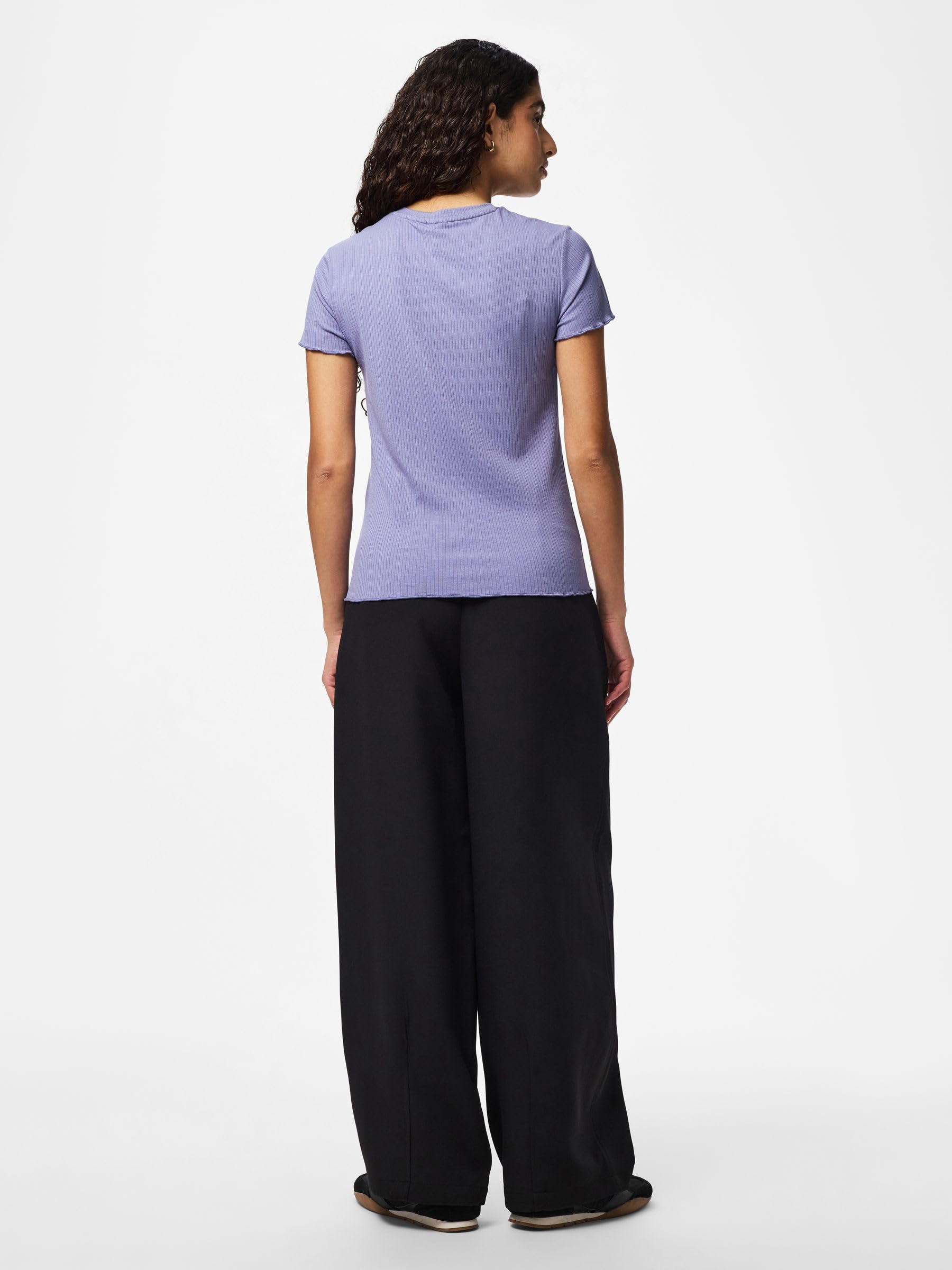 Pieces Pcnicca SS O-Neck Top Jrs Noos t-shirt donna manica corta