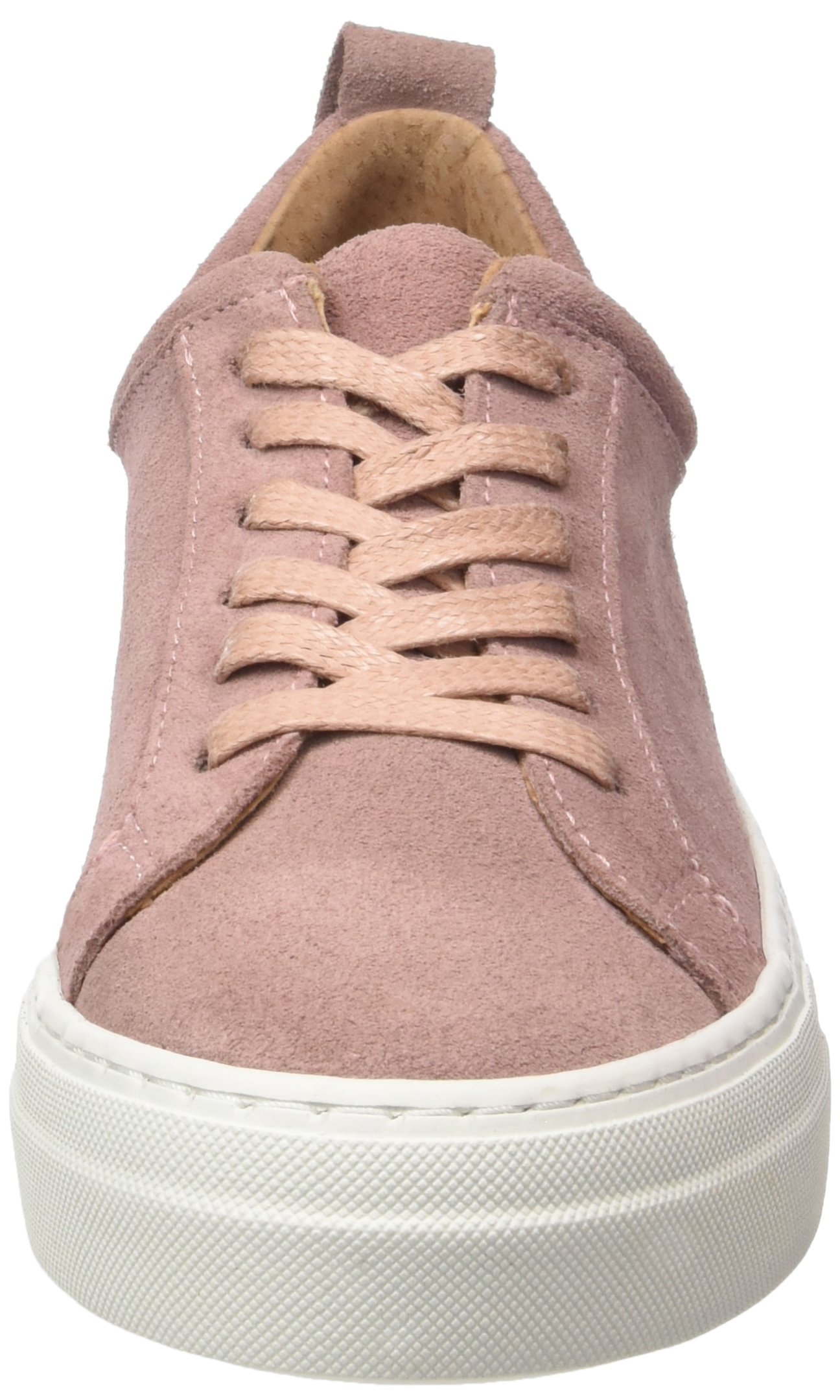 Pieces Pspaulina Suede Sneaker donna rosa camoscio