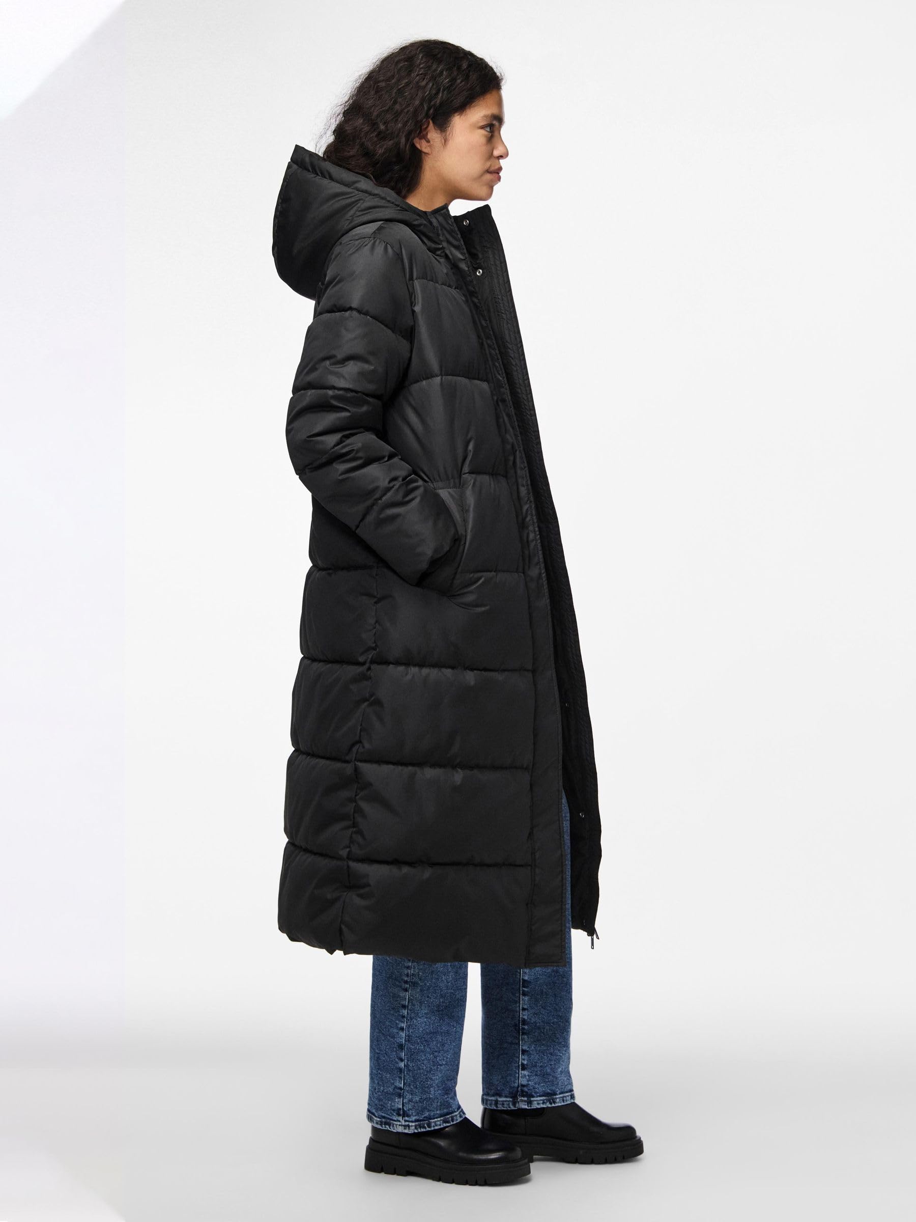Pieces Pcmaddie Puffer giubbotto donna imbottito