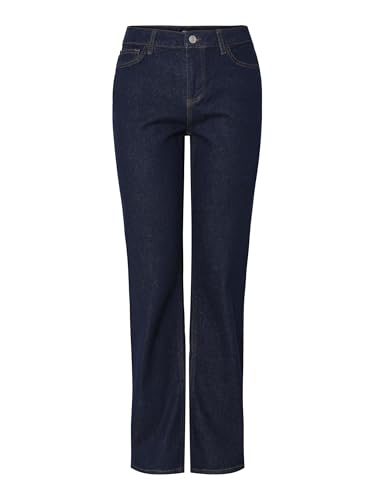 Pieces Pckelly jeans donna dritti vita media 27W 30L