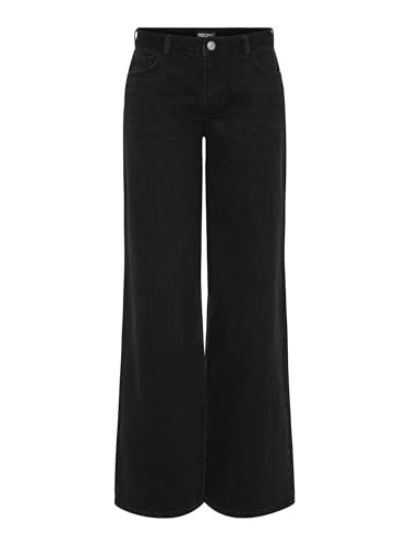 Pieces Pcselma LW Wide Fit jeans donna larghi 28W/30L
