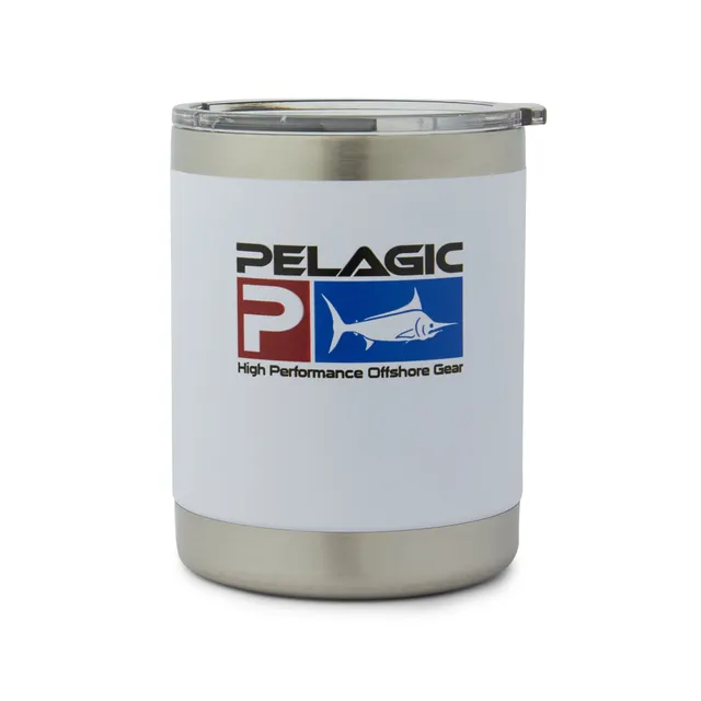 Pelagic 10oz Lowball tazza termica bianca acciaio