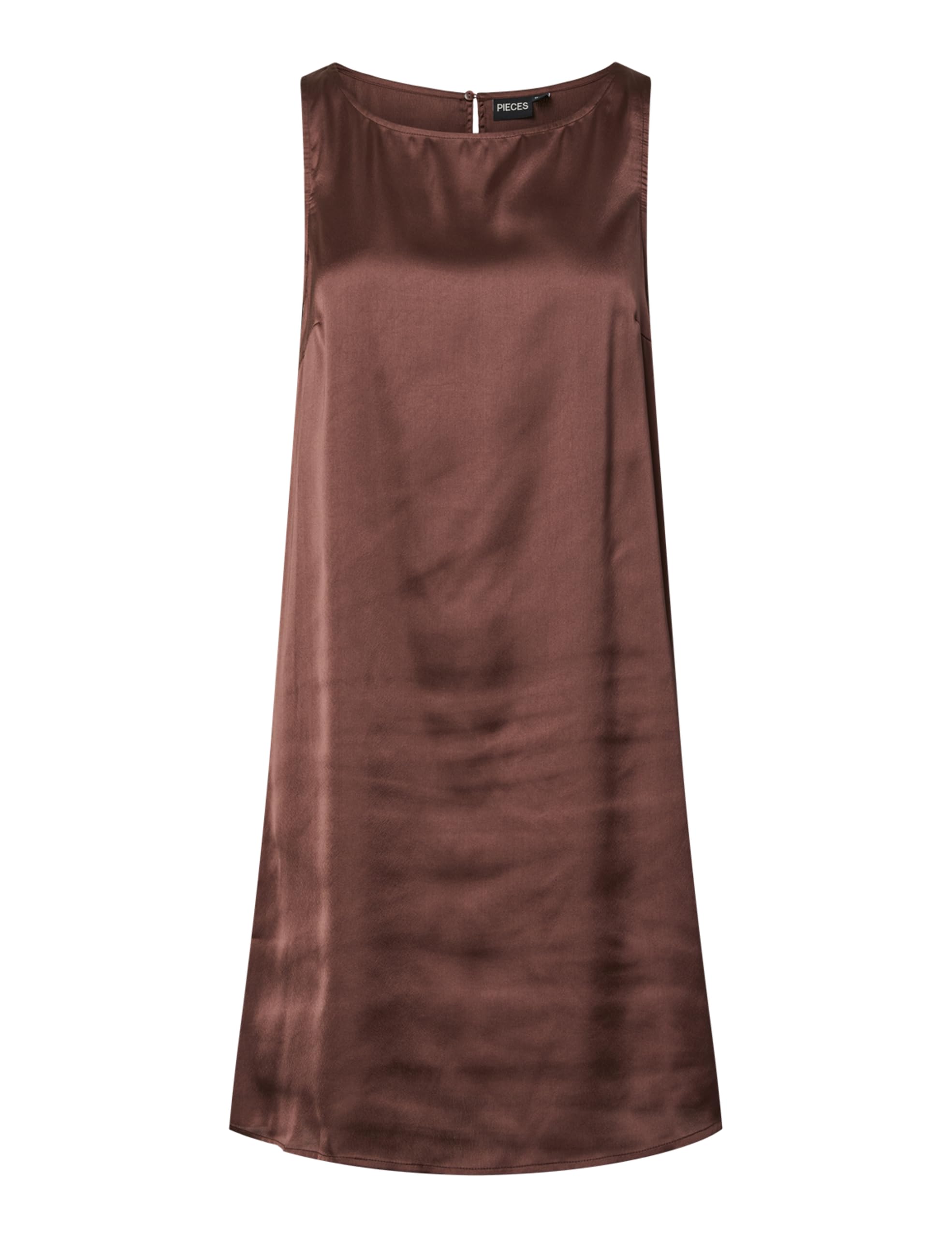 Pieces Pctasin SL Short Dress Vestito Donna S