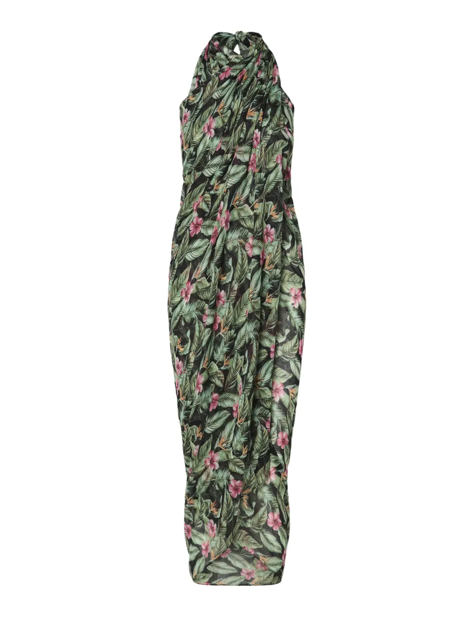 Pieces Pcbaninna 5 in 1 pareo donna nero taglia unica