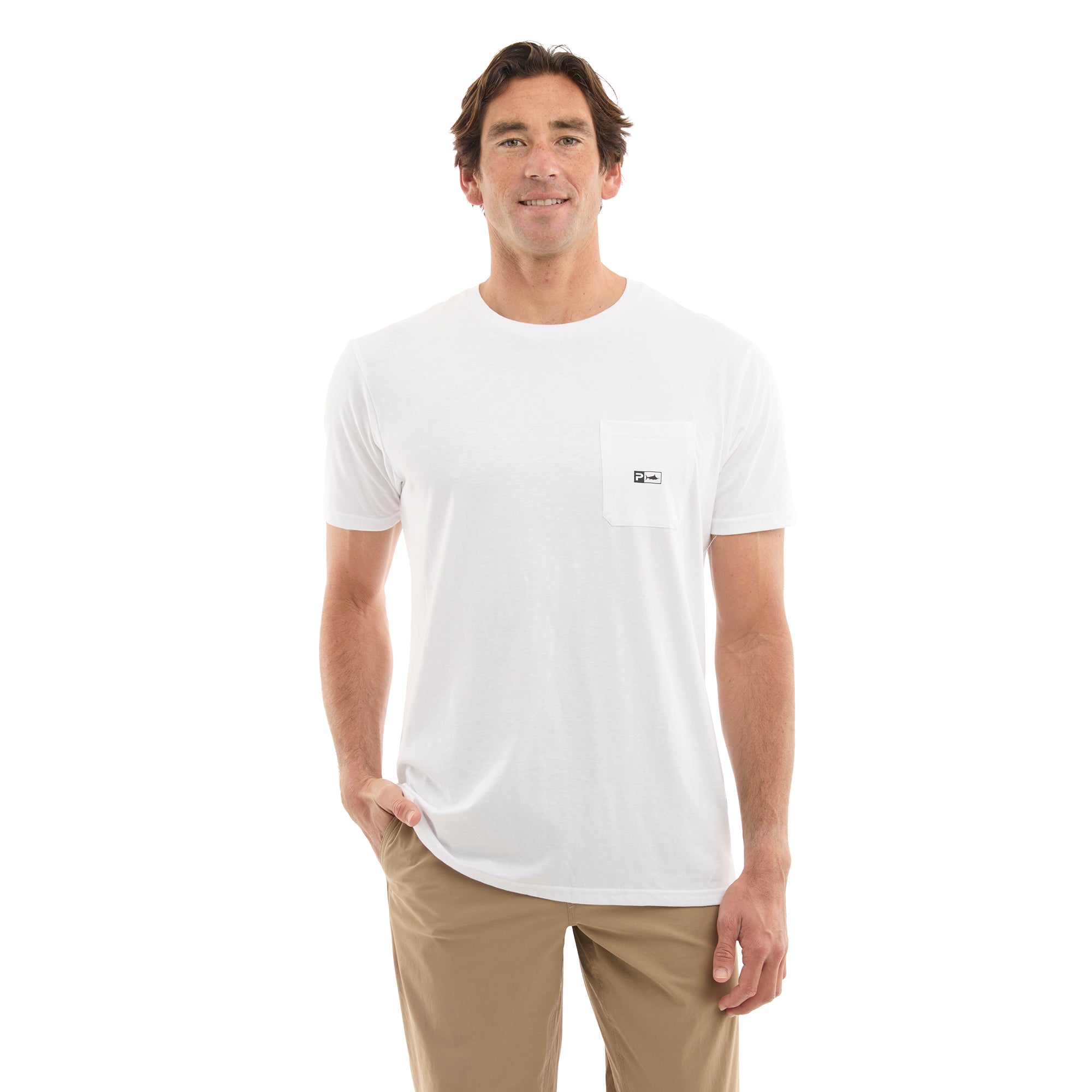 Pelagic DH WSB maglietta uomo bianca cotone organico