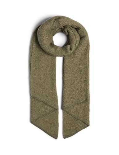 Pieces Pcpyron Lurex sciarpa lunga verde oro