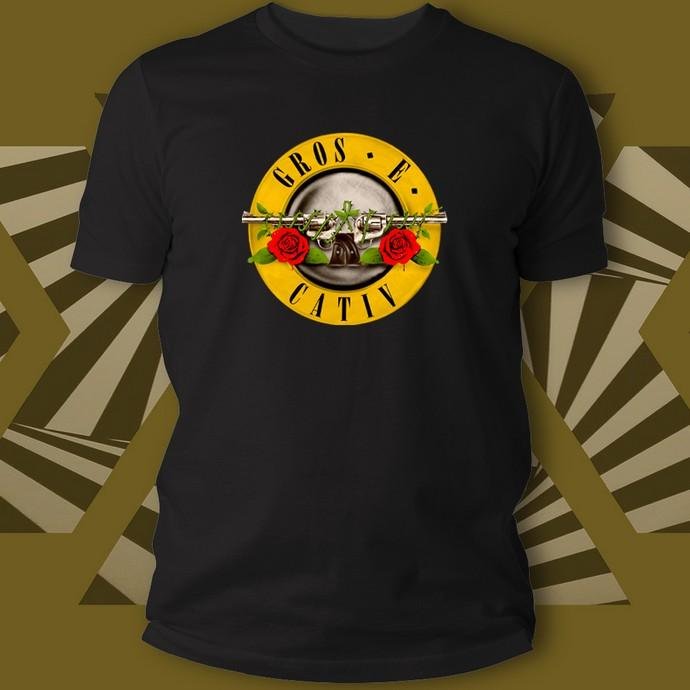 Matrix Music Store Rex Dialetto Gros E Cativ t-shirt dialettale