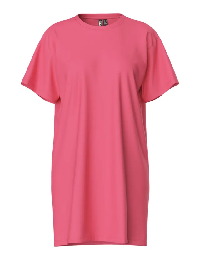 Pieces Pcria SS Dress Noos BC vestito donna leggero