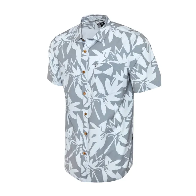 Pelagic Topshot camicia uomo grigia UPF 50+