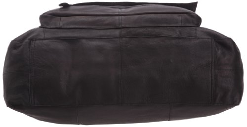 Pieces Totally Royal borsa pelle donna nera
