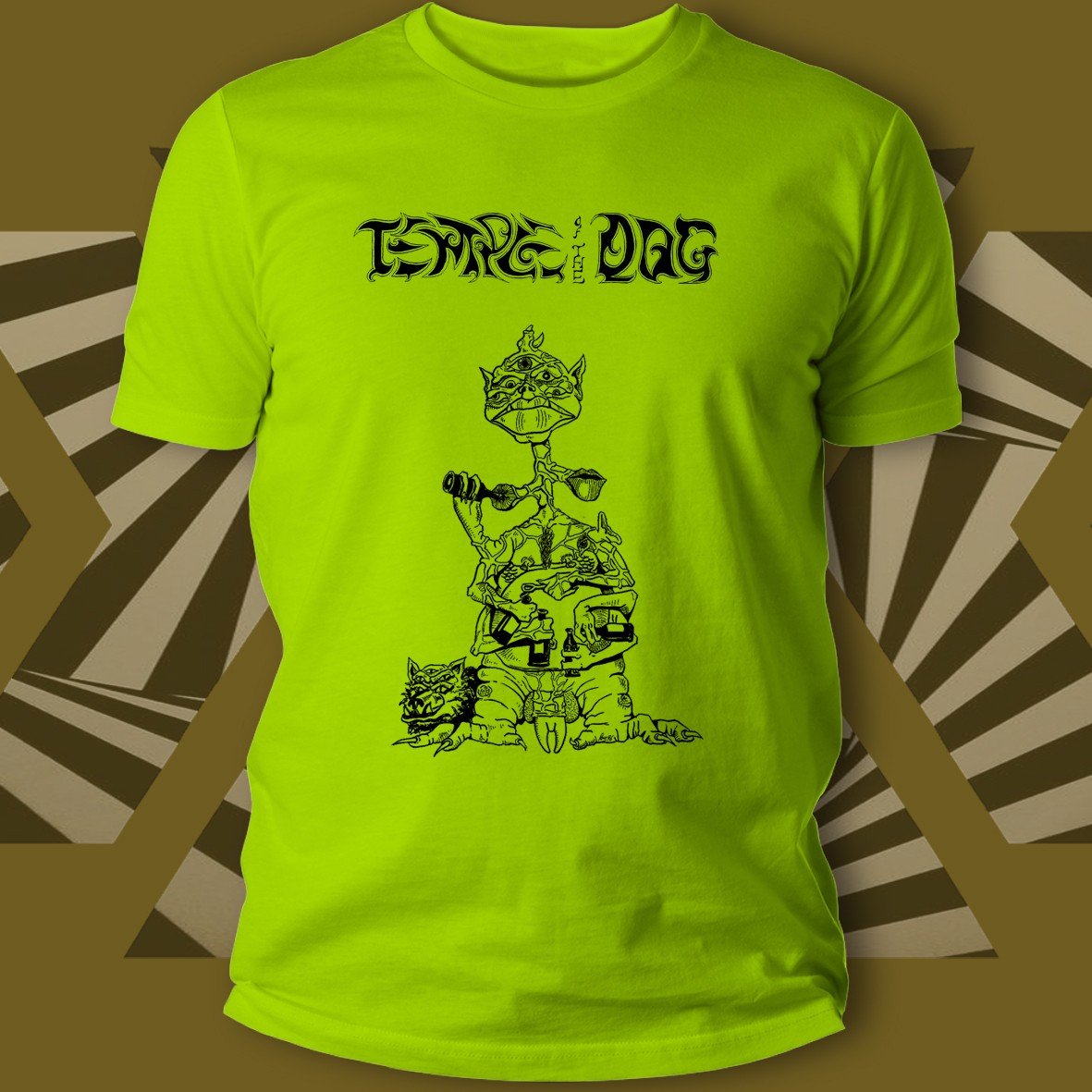 Temple of the Dog Etilalieno t-shirt cotone unisex