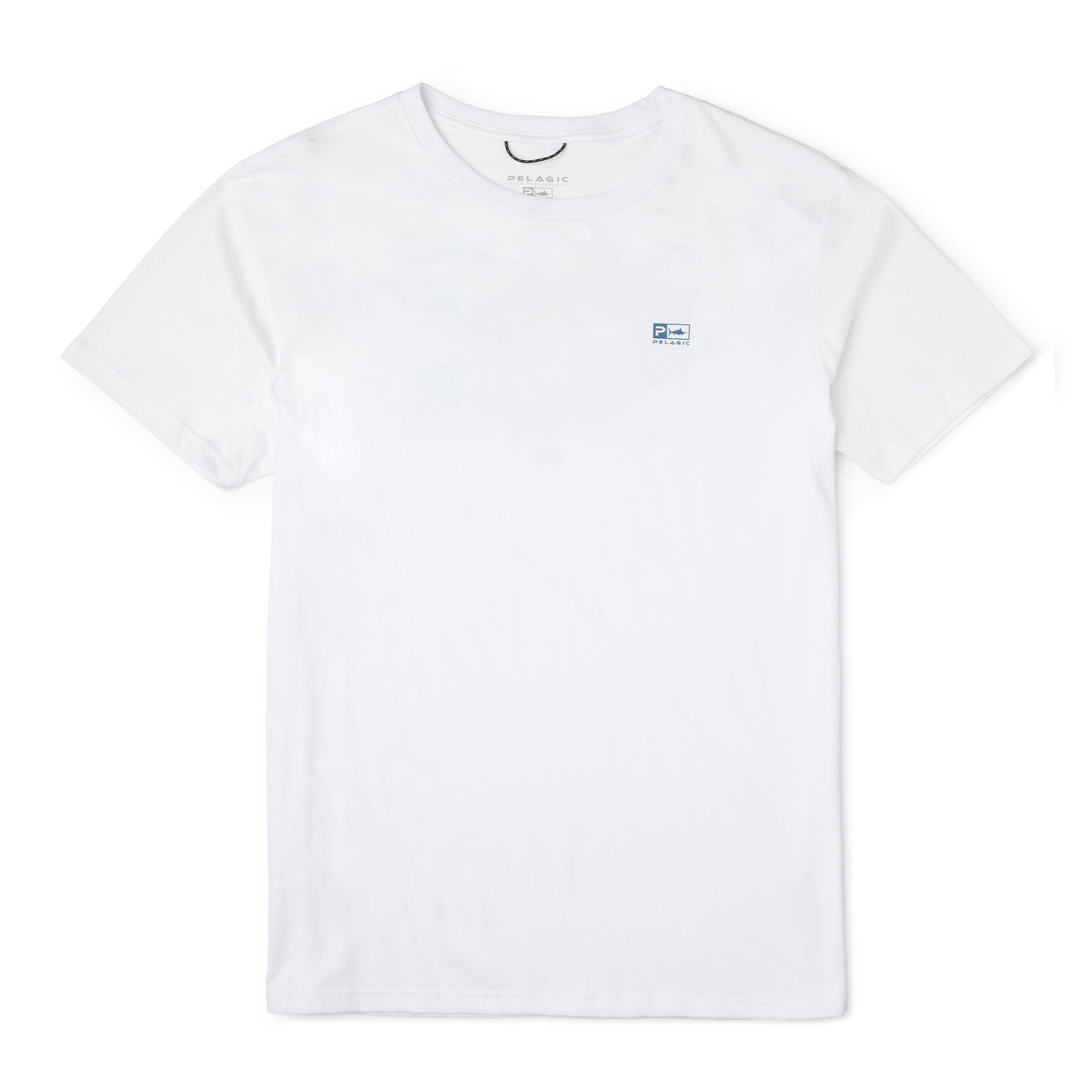 Pelagic Goione Tuna t-shirt uomo bianca cotone