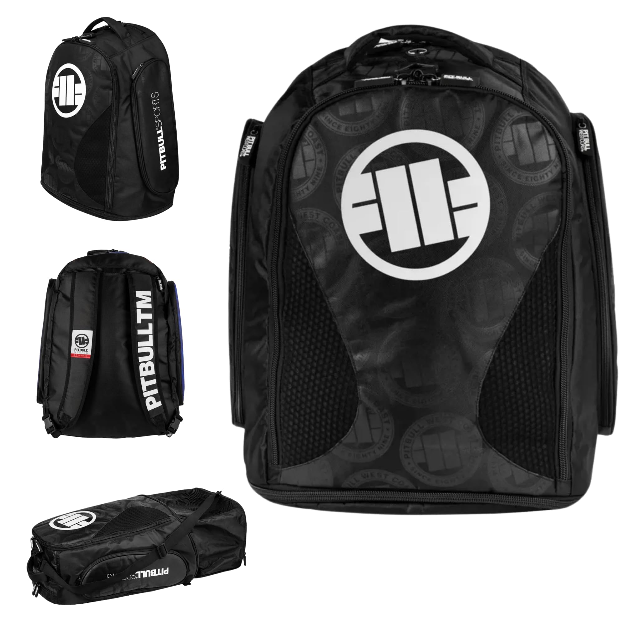 Pitbull zaino sportivo grande uomo con logo