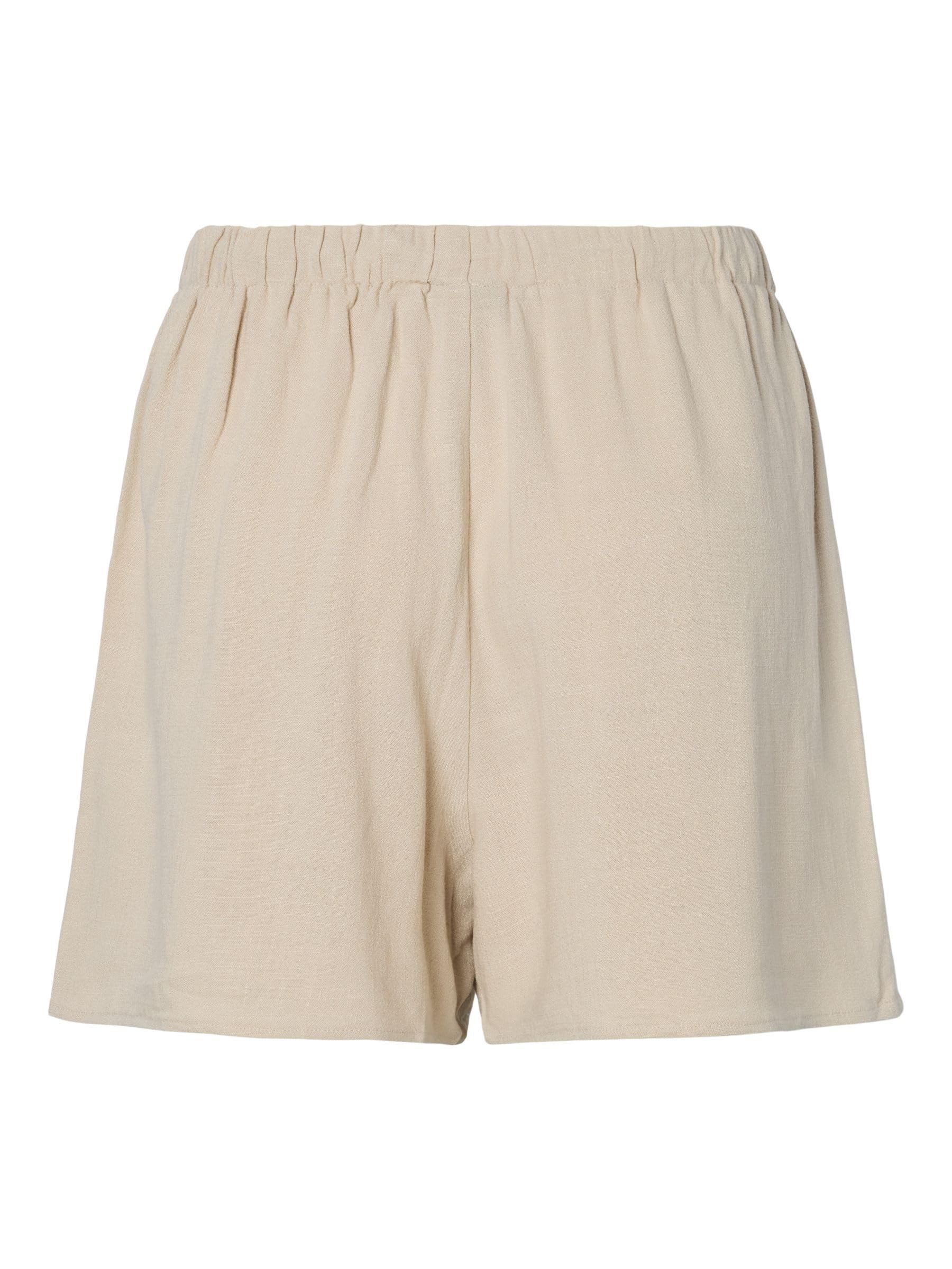 Pieces Pcvinsty HW Shorts Wvn shorts L argento