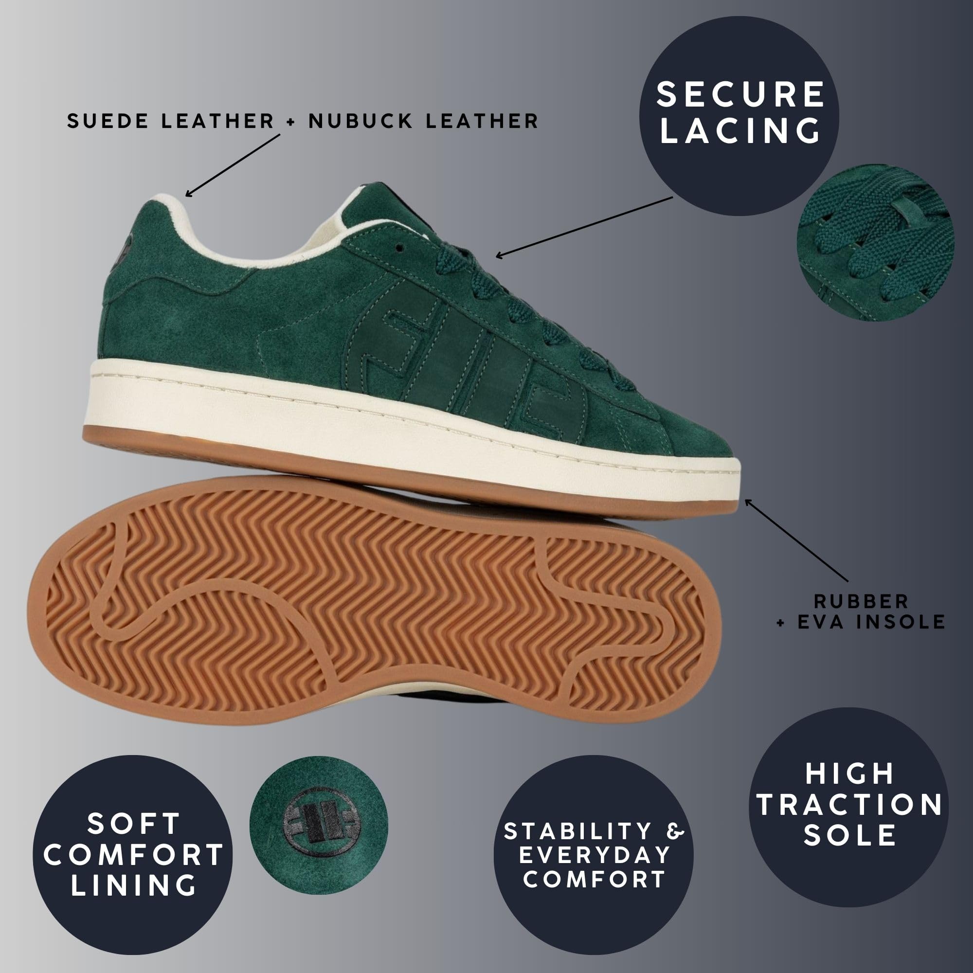 Pitbull Walker sneakers uomo verdi camoscio