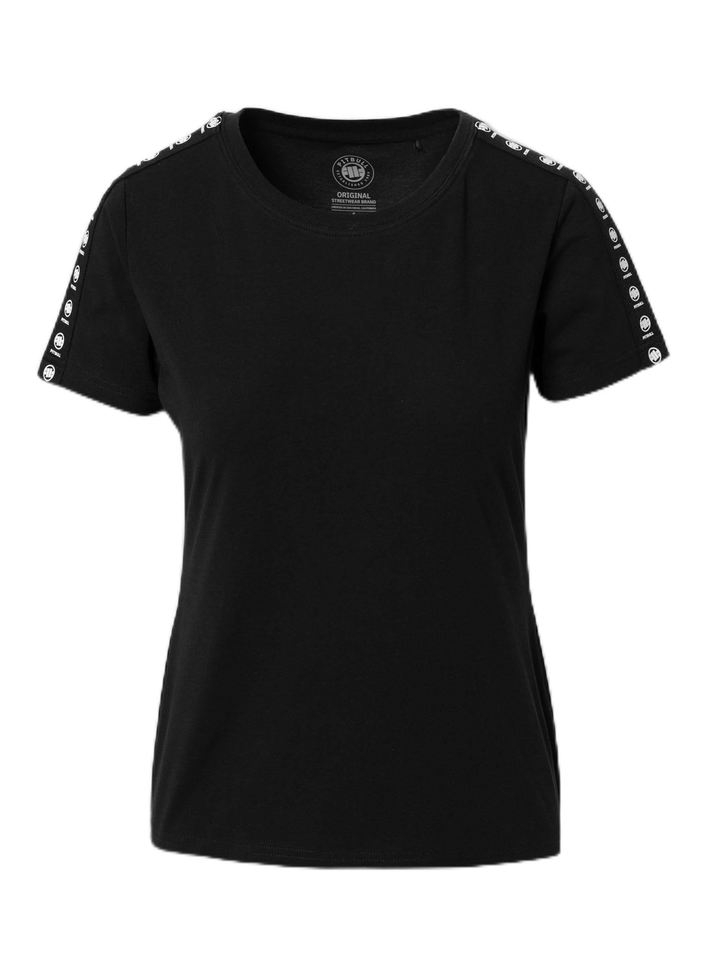 Pitbull Tape Nugget T-Shirt Donna Sabbia Cotone