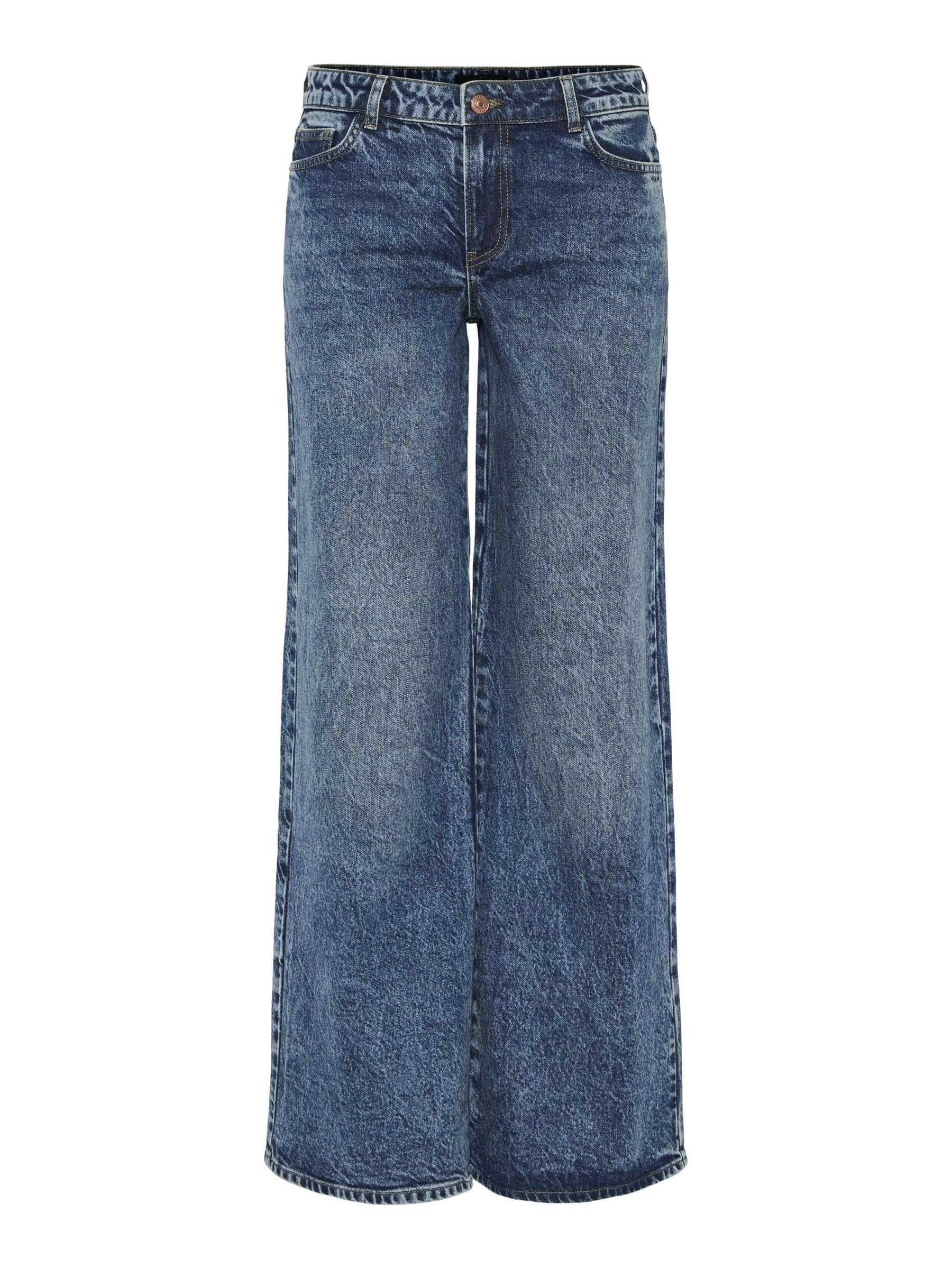 Pieces Pcselma Wide jeans larghi 27W/30L
