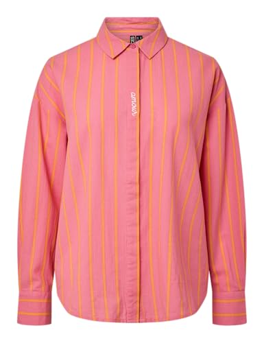 Pieces Pcjavia LS Stripe camicia donna S a righe