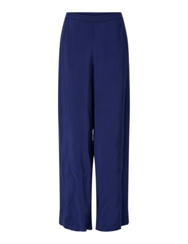 Pieces Pcperla pantaloni donna rosa mare
