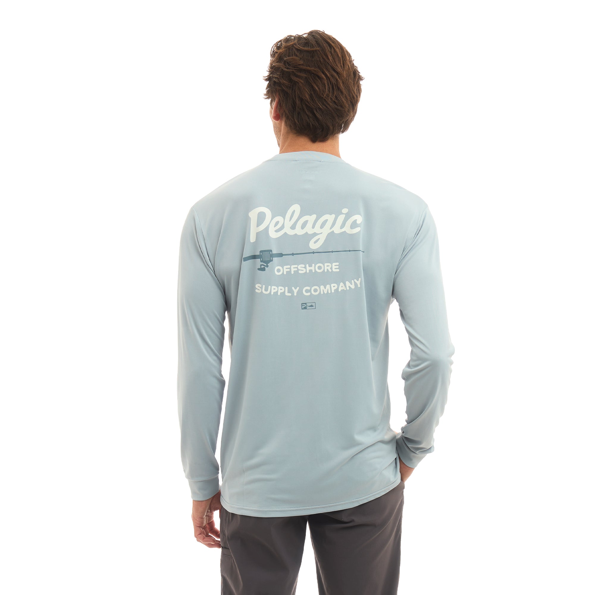Pelagic Aquatek Rodney maglia manica lunga slate UPF 50+
