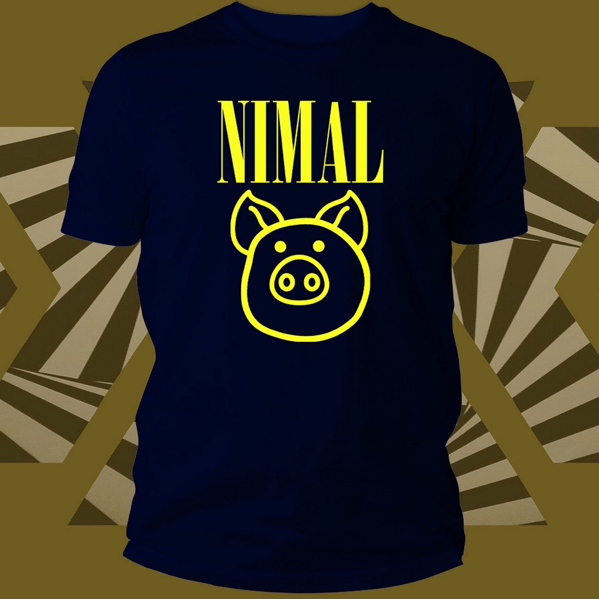 Matrix Music Store Rex Nimal maglietta nera unisex stampa digitale