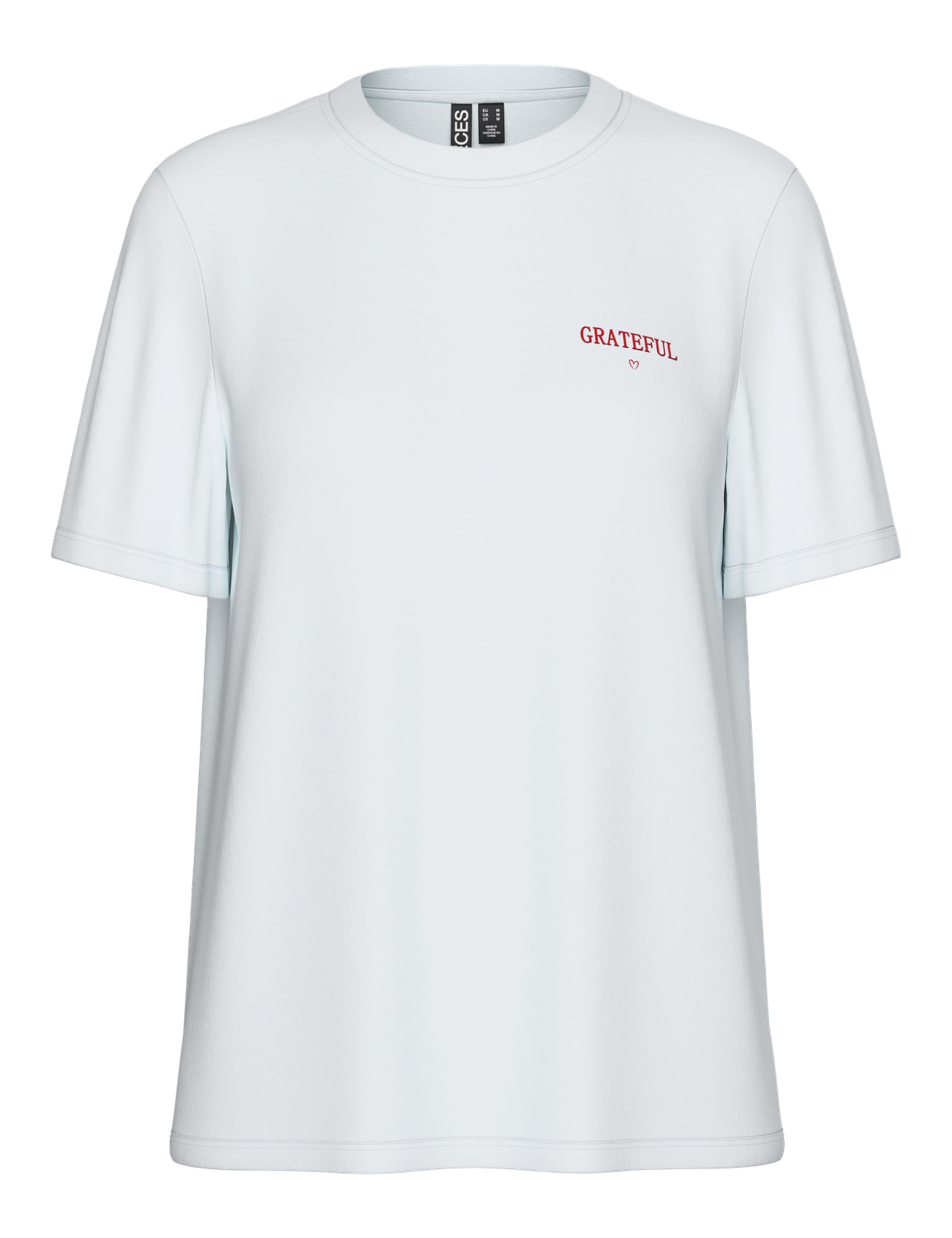 PIECES Pctaya SS t-shirt stampata bianco taglia XL