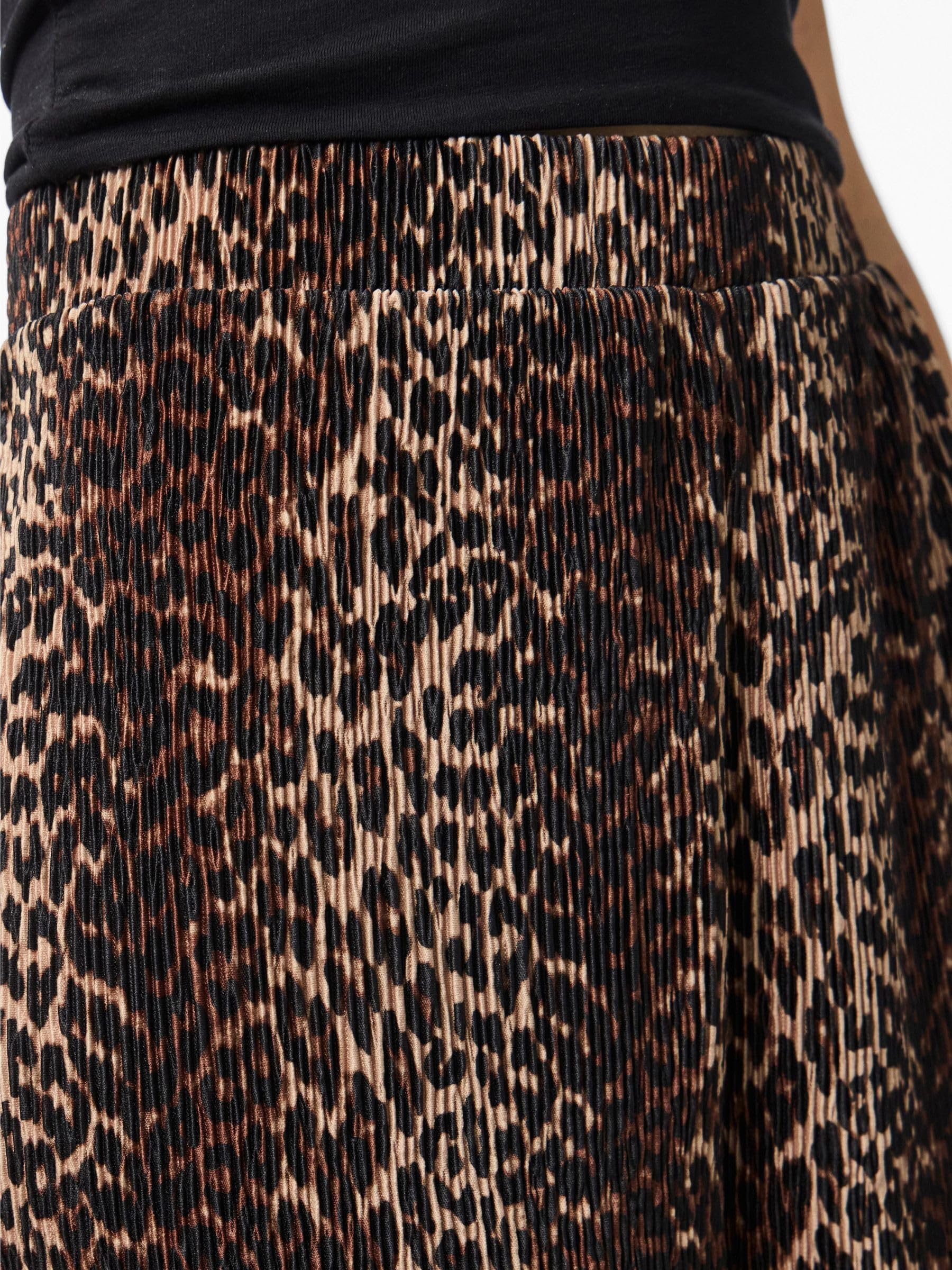 Pieces Pcflora pantaloni larghi donna neri