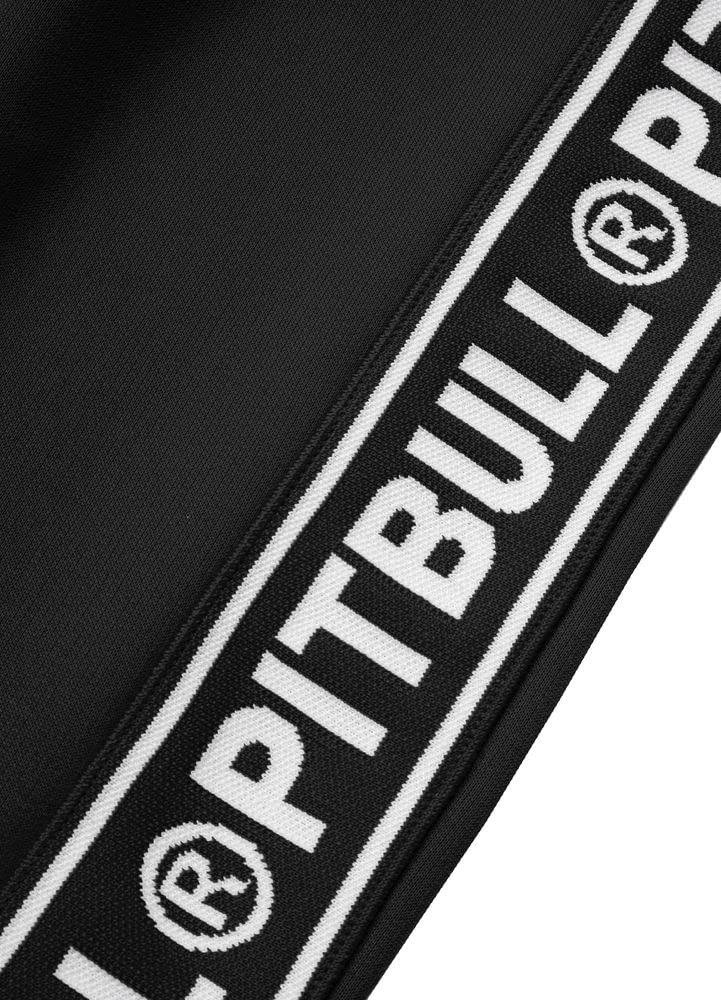 Pitbull Oldschool Tape Logo pantaloni tuta uomo neri