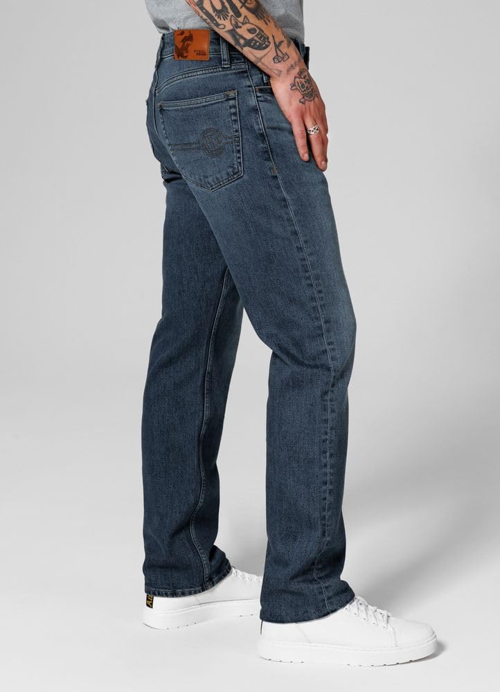 Pitbull Regular Fit Classic Straight jeans uomo cotone