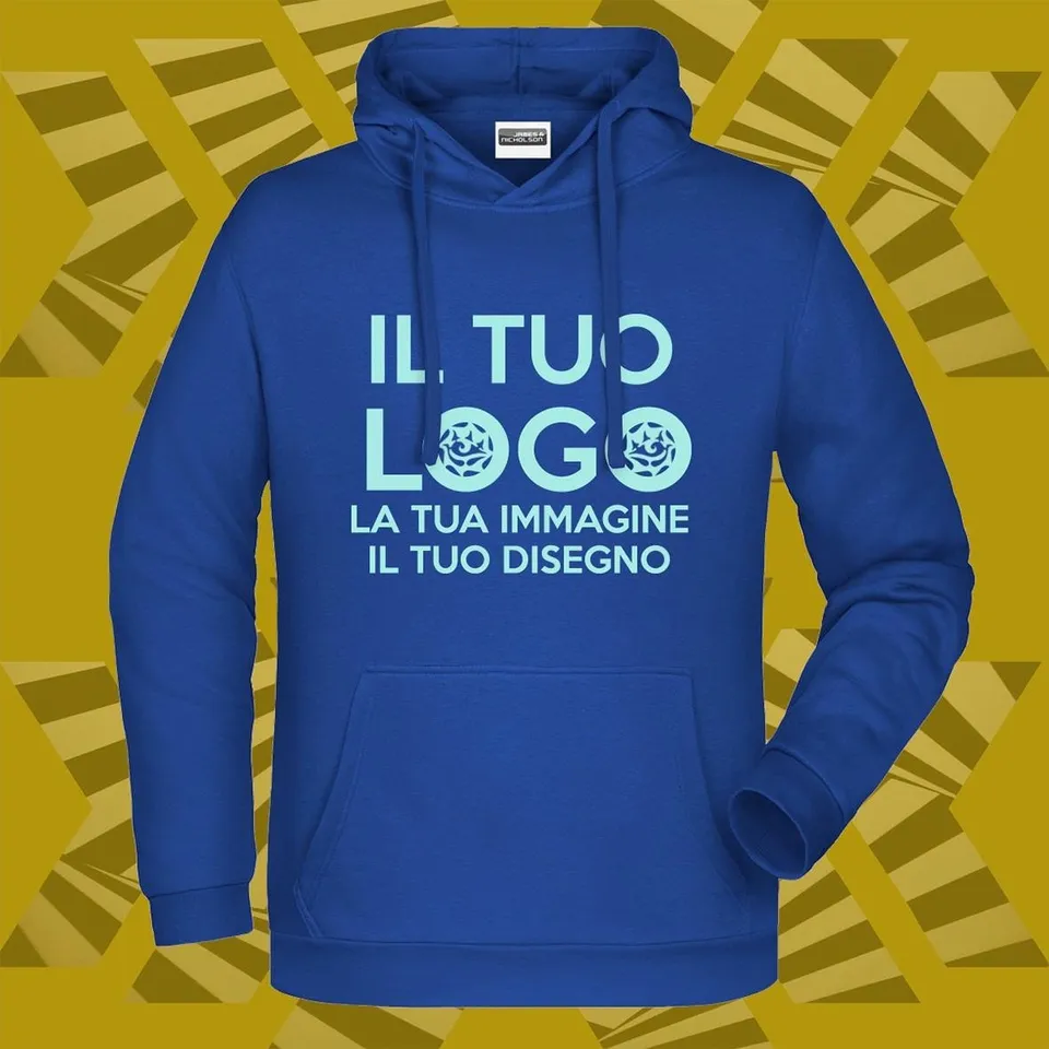 Matrix Music Store Personalizzati felpa cappuccio personalizzabile cotone