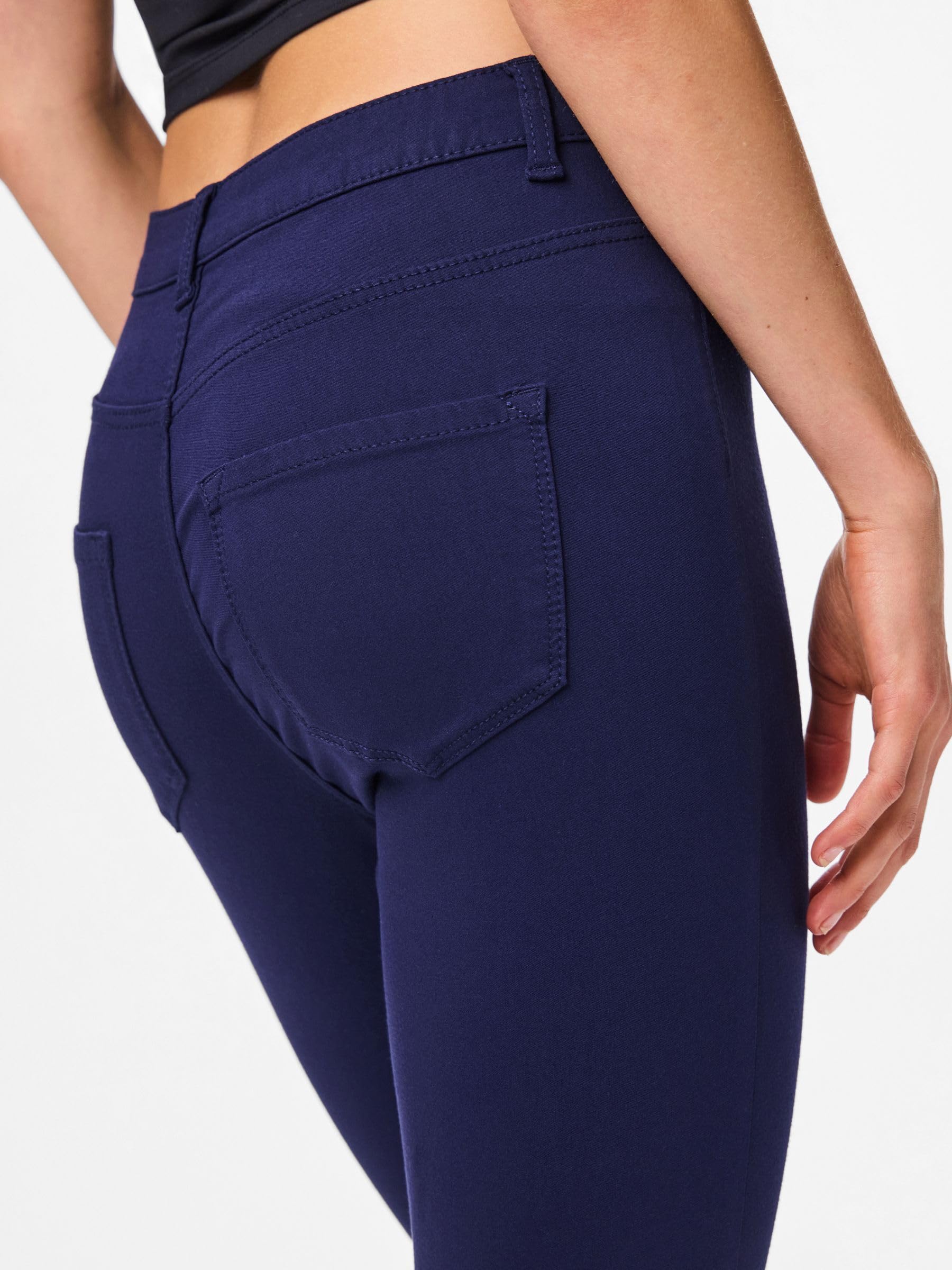 Pieces & Peace Pchighskin HW jeggings donna vita alta