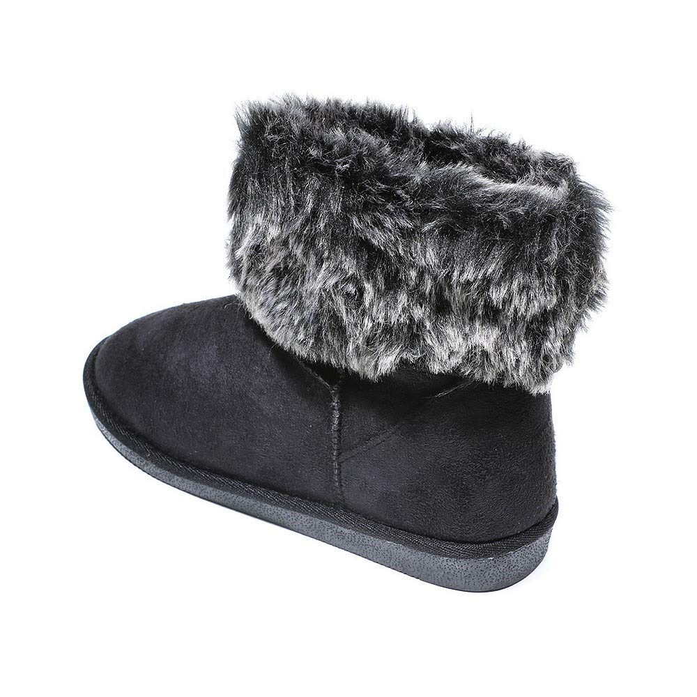 Pieces Psparrisa Winter Boot Black Stivali Donna Neri