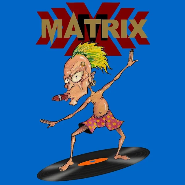 Matrix Music Store Negatroni Surfin LP maglietta stampa digitale