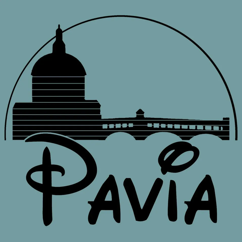 Matrix Music Store Pavia Pavialand T-shirt cotone unisex