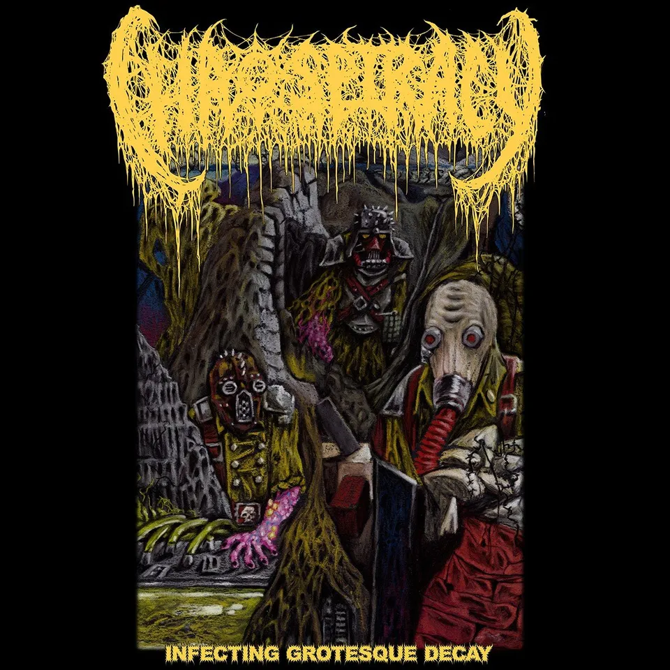 Chaospiracy Infecting Grotesque Decay maglietta
