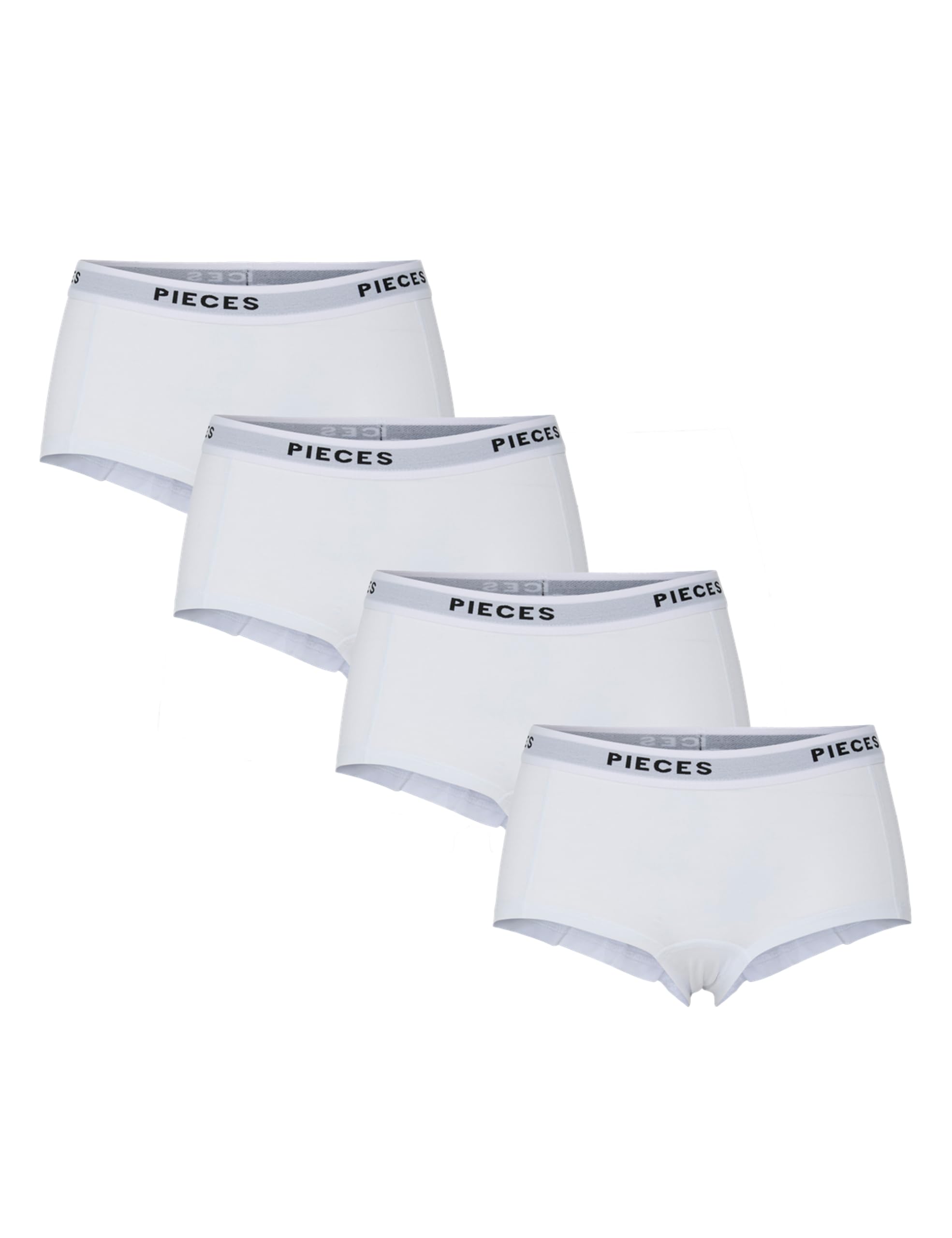 Pieces PCLOGO Lady boxer donna in cotone uso quotidiano