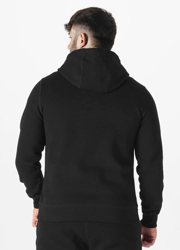 Pitbull Small Logo felpa uomo cappuccio cotone spesso