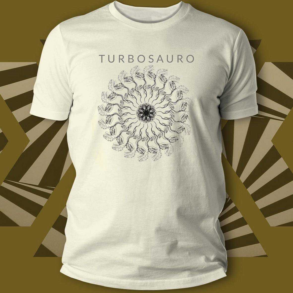 Matrix Music Store Turbosauro Spiral Black Logo t-shirt cotone organico