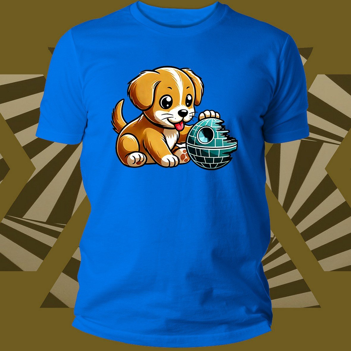 Matrix Music Store Rex Dog Death Star 2 t-shirt unisex