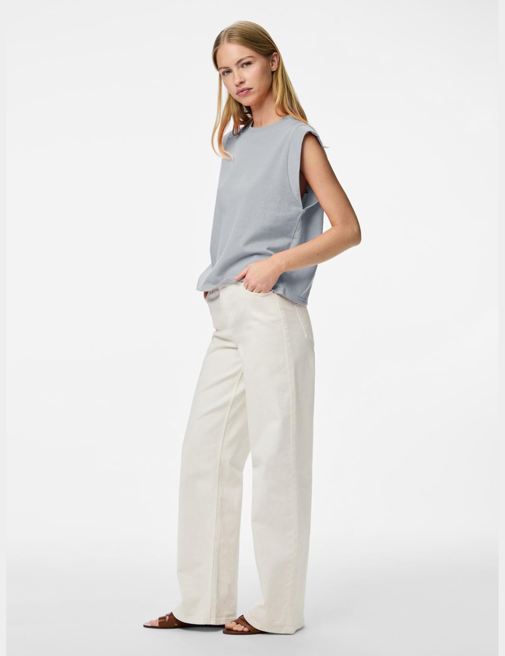 Pieces Pcchilli Summer top donna S senza maniche