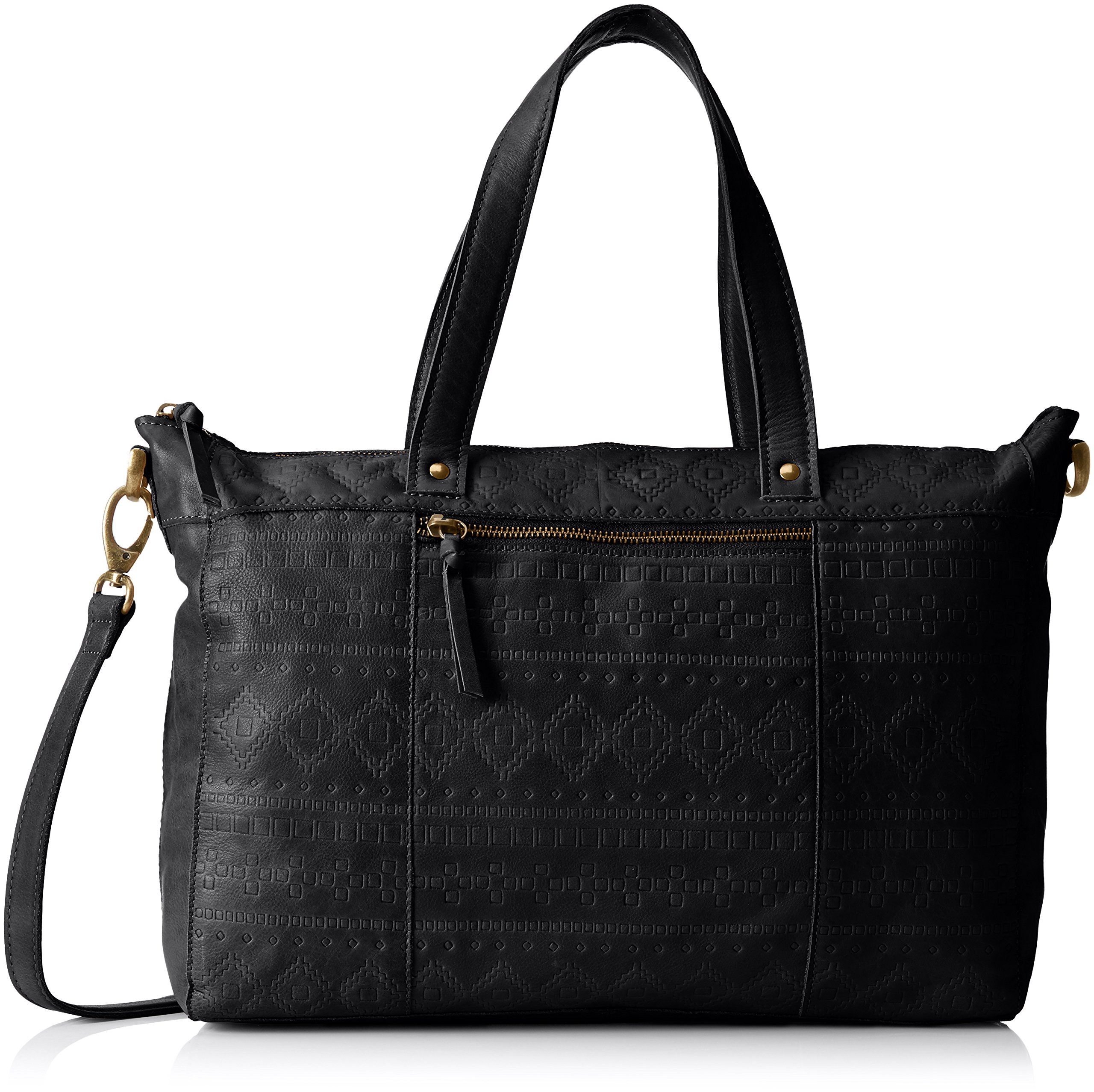 Pieces Pcpada weekender pelle motivo etnico donna