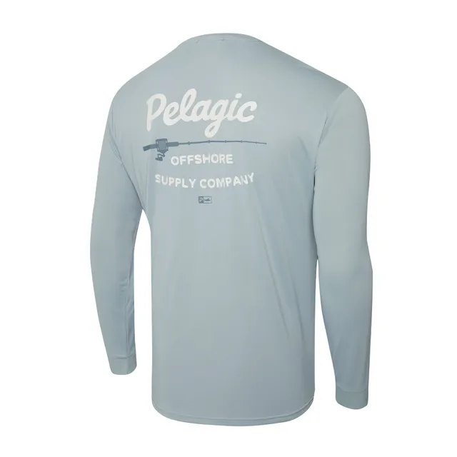Pelagic Aquatek Rodney maglia manica lunga slate UPF 50+