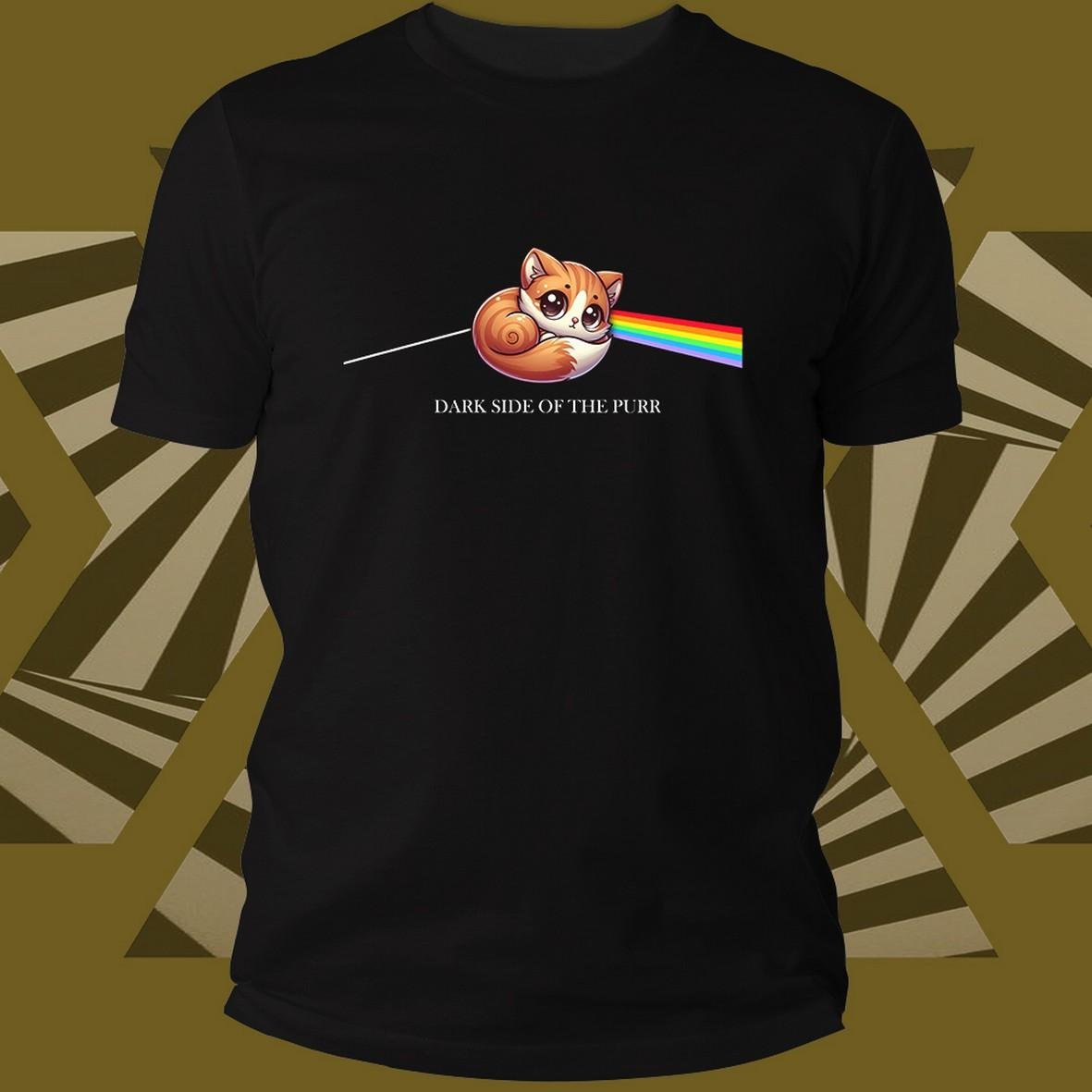 Matrix Music Store Cats Dark Side Purr t-shirt unisex donna