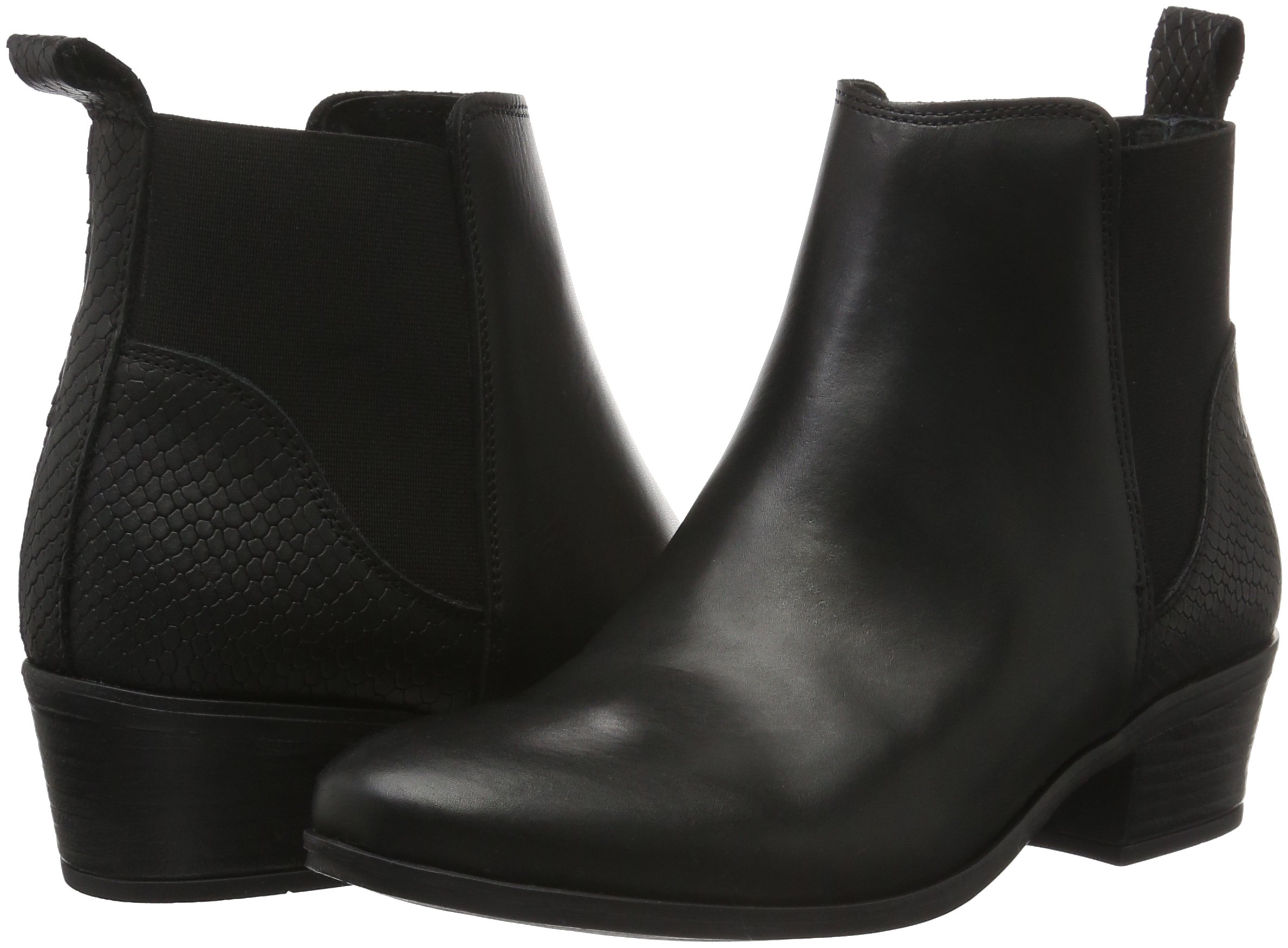 Pieces Psbecca Leather New Boot Black stivali 40 EU