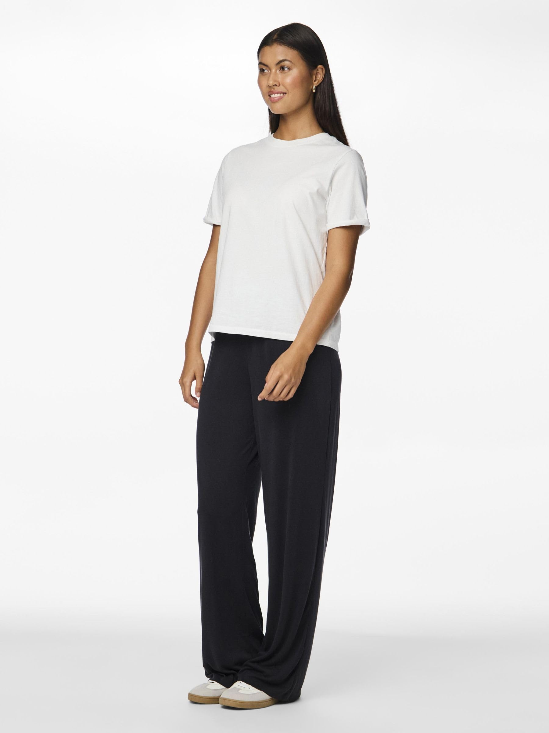 Pieces Pcanora pantaloni a gamba larga L
